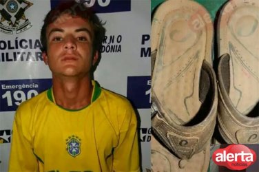 Foragido é preso pela PM após tentar furtar um chinelo