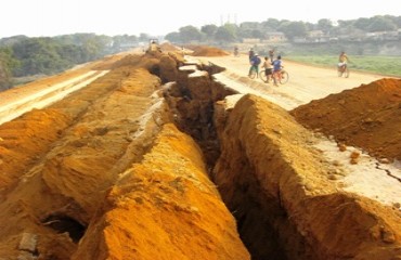 Falhas de projeto da Prefeitura colocam em risco obra de interligação dos bairros Balsa e Nacional em Porto Velho – Confira fotos