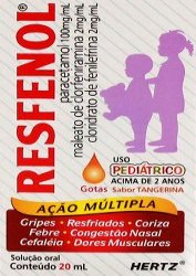 Vigilância Sanitária proíbe venda do antigripal Resfenol 