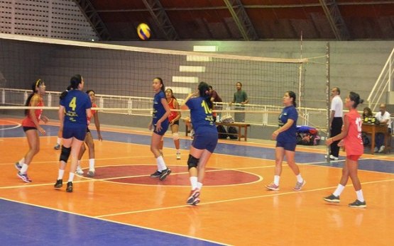 Ferroviário em quadra no returno da Liga Rondoniense de Voleibol