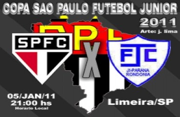 Ji-Paraná estréia dia 5 de janeiro na Copa São Paulo de Futebol Junior