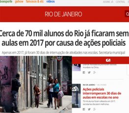 Quando a notícia “esquece” de dizer por que a polícia atira! – Por Sérgio Pires