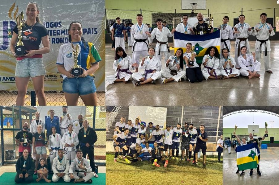 INTERMUNICIPAIS: Vilhena conquista o terceiro lugar na classificação geral dos Jogos 