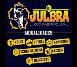 Jogos Universitários da Ulbra acontecem neste final de semana