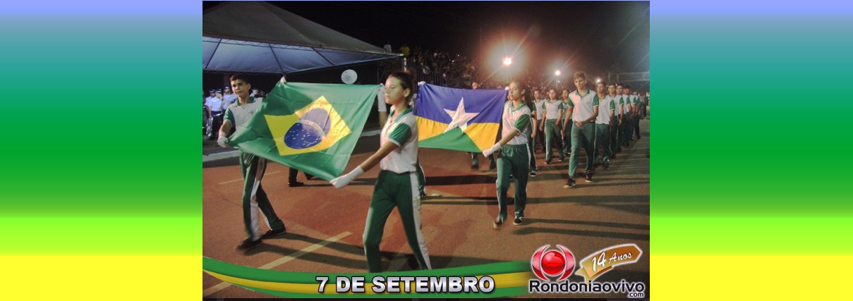 AO VIVO: Sete de Setembro é celebrado em Porto Velho com tradicional desfile