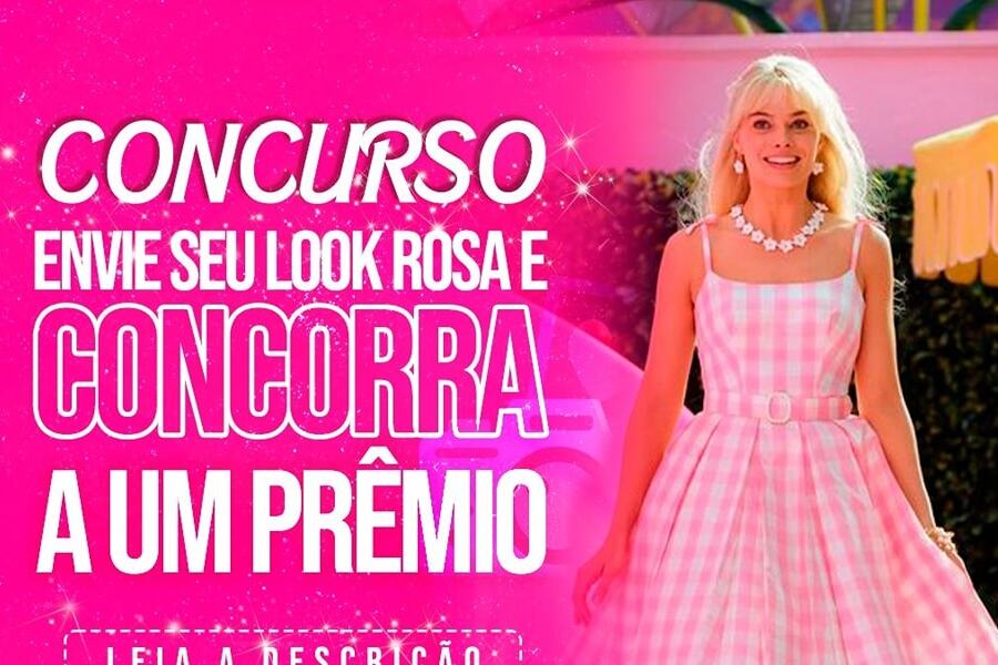 CONCURSO: Envie seu look rosa inspirado na Barbie e concorra a um prêmio