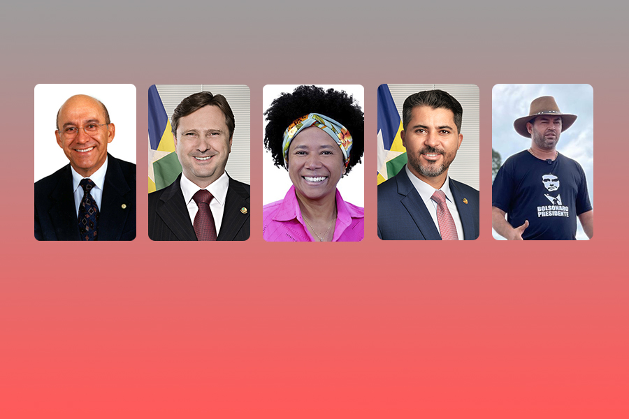 ENQUETE: Dentre estes nomes, em quem você votaria para senador de Rondônia em 2026