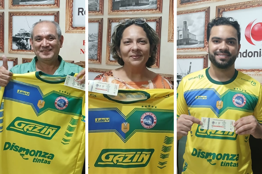 RESULTADO: Confira os ganhadores das 10 camisetas e ingressos para Copa do Brasil