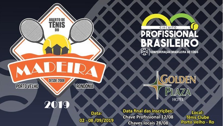VEM AÍ: Aberto de Tênis do Madeira 2019, o maior torneio de tênis de Rondônia