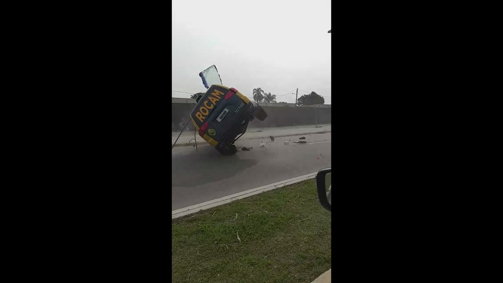 VEJA VÍDEO: PM quer punir comentários relacionados a capotamento de viatura