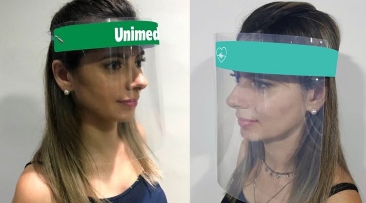 MAIS PROTEC: Máscaras Face Shield personalizadas para empresas, crianças e adultos