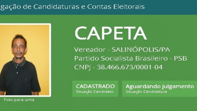 DIFERENTES: Conheça alguns nomes curiosos de candidatos nas próximas eleições