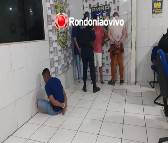 NA CAPITAL: Trio vem de Humaitá em Amarok e é preso por roubar bicicleta 