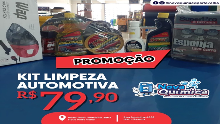 Participe do sorteio e concorra a um kit de limpeza automotiva