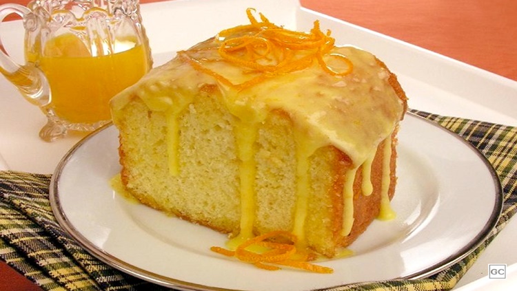 GOSTOSO: Bolo de laranja para acompanhar o cafezinho ou chá da tarde