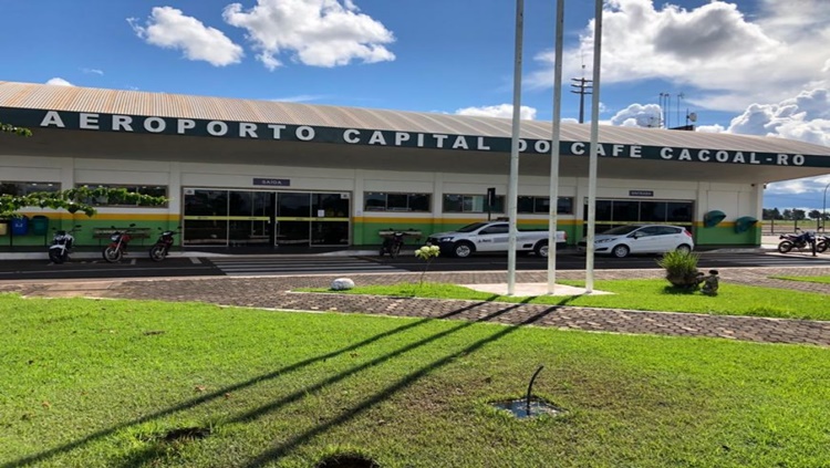 MELHORIAS: Obras são iniciadas na pista do aeroporto Capital do Café em Cacoal