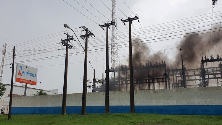 TRANSTORNO: Subestação da Energisa é atingida por incêndio em Ji-Paraná