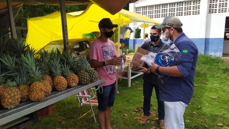 PROTEÇÃO: Produtores de RO recebem doação de kit para prevenção da Covid-19 