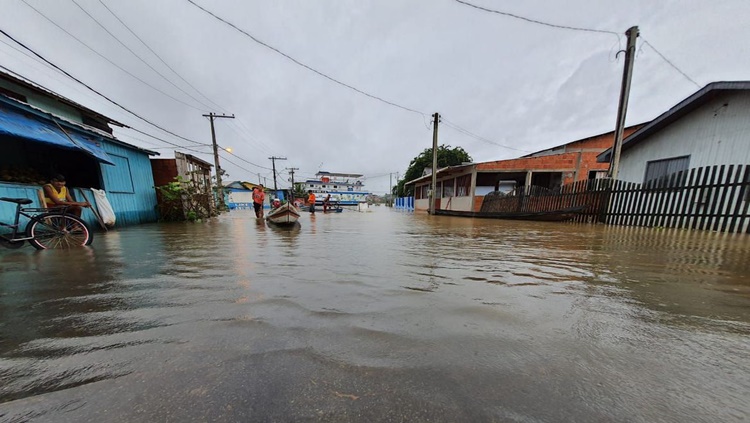 ENCHENTE: Rio Branco decreta situação de emergência devido à cheia do Rio Acre