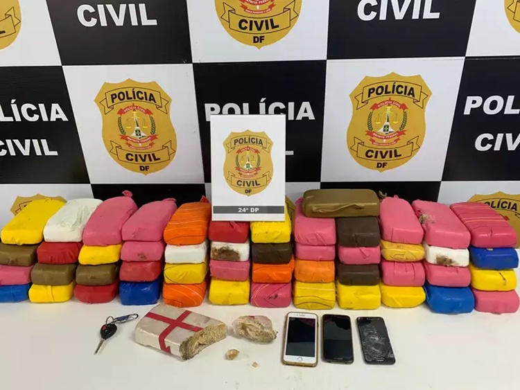 R$ 3 MILHÕES: Cocaína que saiu de Rondônia é apreendida no Distrito Federal