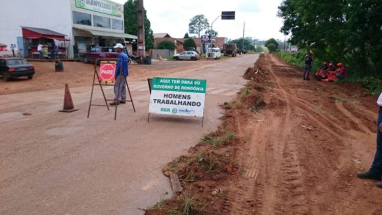 RO-257: Obras de recuperação que liga Machadinho a Ariquemes são cobradas