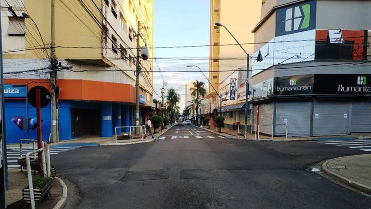 TUDO FECHADO: Araraquara entra em lockdown para frear disseminação de covid-19