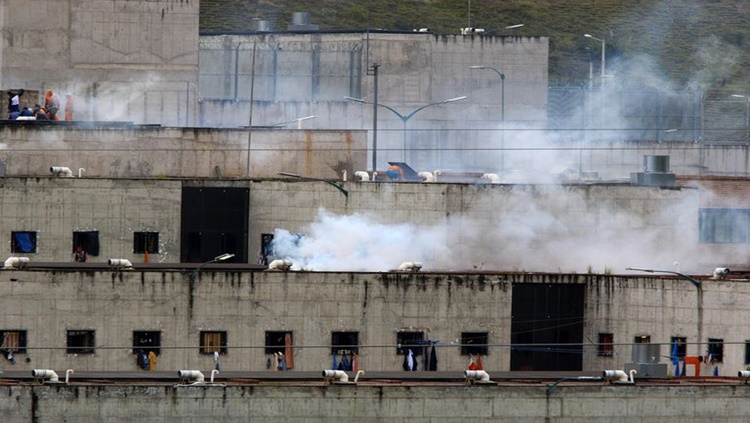 MATANÇA: Rebeliões em presídios no Equador deixam pelo menos 62 mortos