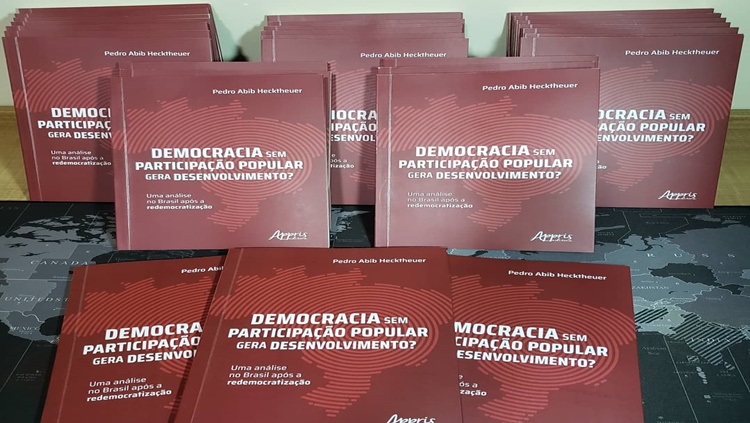 PEDRO ABIB: Advogado e professor universitário publica livro 'Democracia, Participação Popular e Desenvolvimento' 