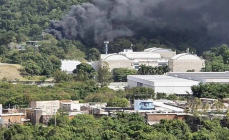 Princípio de incêndio atinge Estúdios Globo, no Rio de Janeiro