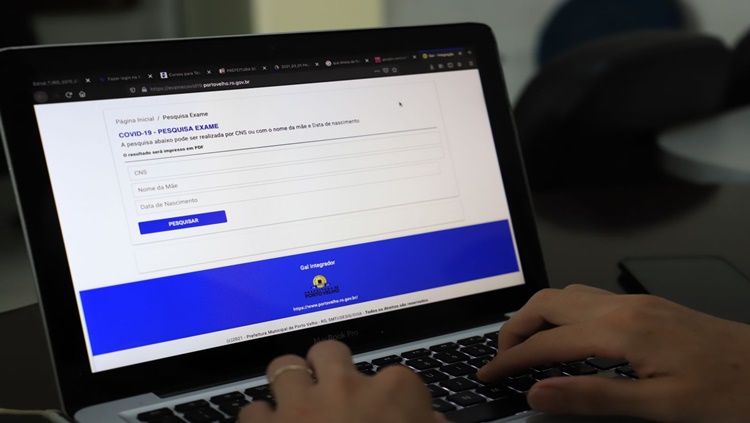 LANÇAMENTO: Sistema facilita acesso ao exame para Covid-19 em Porto Velho