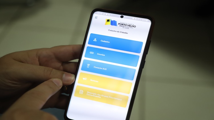 PORTO VELHO: Aplicativo SASI vai agilizar o agendamento da vacinação contra covid-19