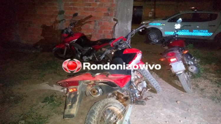 ESCONDIDAS: Equipe do sargento Gusmão recupera três motocicletas roubadas em apartamento