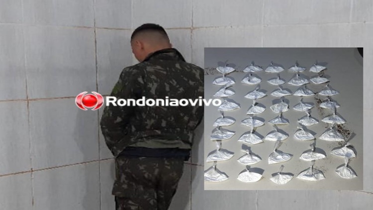 DISFARCE: PM prende traficante que usava roupa camuflada do Exército para vender droga