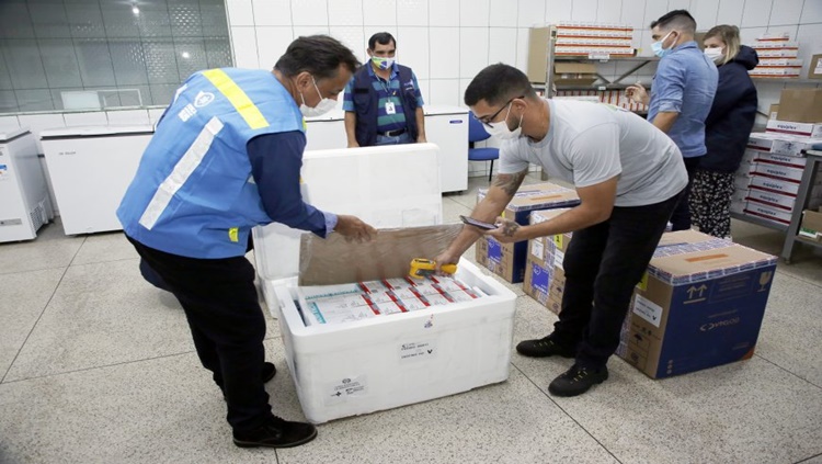 IMUNIZANTES: Rondônia recebe 37.800 doses de vacinas contra covid-19