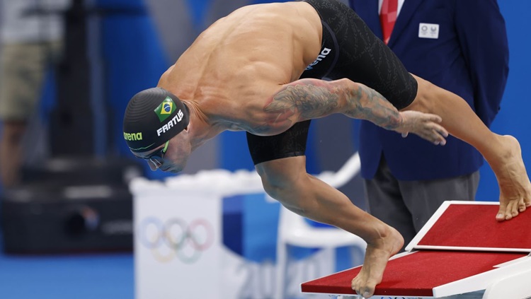 OLIMPÍADAS: Bruno Fratus alcança final dos 50 m livre da natação