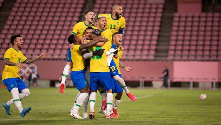 É OURO: Brasil derrota Espanha e conquista bicampeonato olímpico no futebol masculino