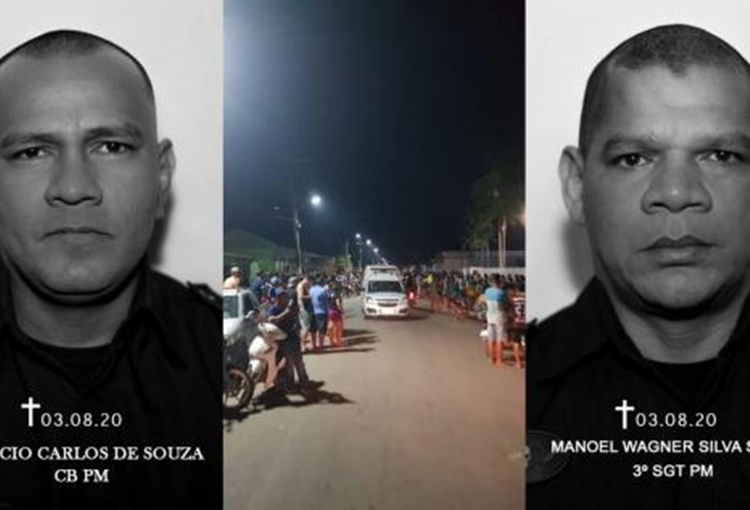 EMBOSCADA:  Dois policiais militares são mortos em troca de tiros com traficantes