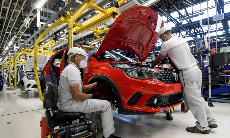 CRESCIMENTO: Produção industrial cresce 8,9% de maio para junho deste ano