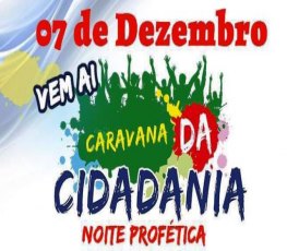 Caravana da Cidadania terá vários atendimentos gratuitos a partir das 17h