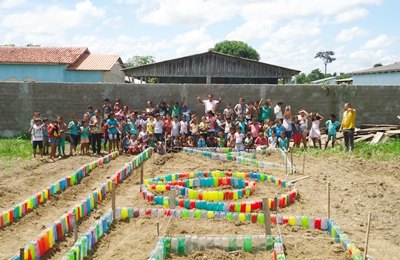 CES Rioterra fomenta criação de Horta Comunitária