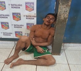 Jovem invade residência, pratica roubo e acaba surrado por populares 