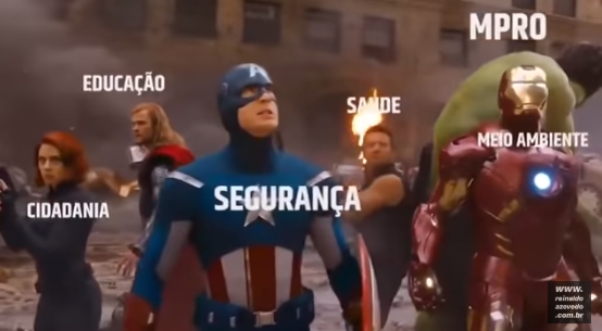 VEJA: MP-RO publica e apaga vídeo institucional parodiando filme 'Os Vingadores'