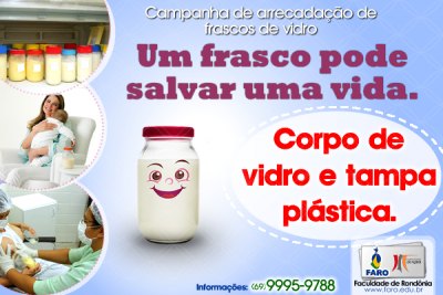 “Campanha “Frascos pela Vida”