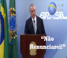 Um presidente sob suspeita, pode continuar a nos governar?  - Por Sérgio Pires