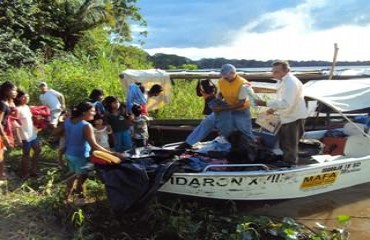 Idaron desenvolve ação social na região ribeirinha de Guajará-Mirim