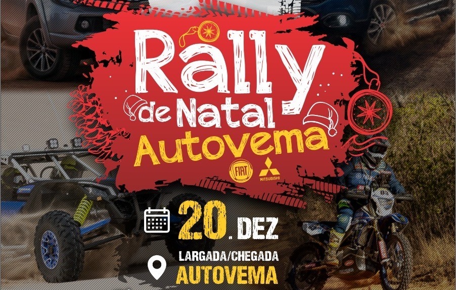 AVENTURA: Rally de Natal Autovema acontece no final de dezembro na capital