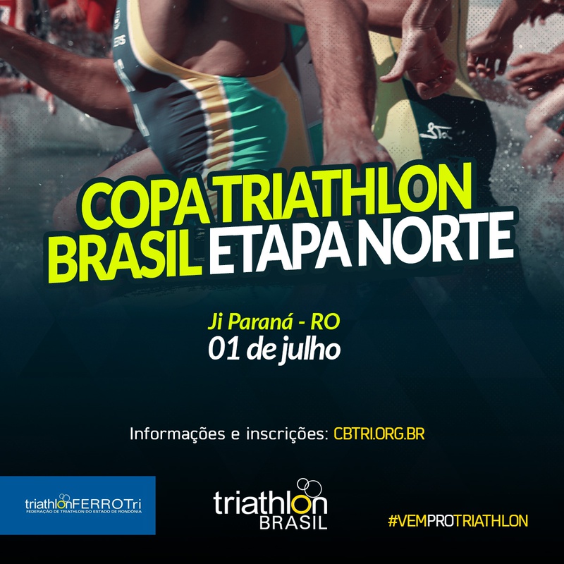 JI- PARANÁ: Rondônia se prepara para sediar Copa Triathlon Brasil em julho