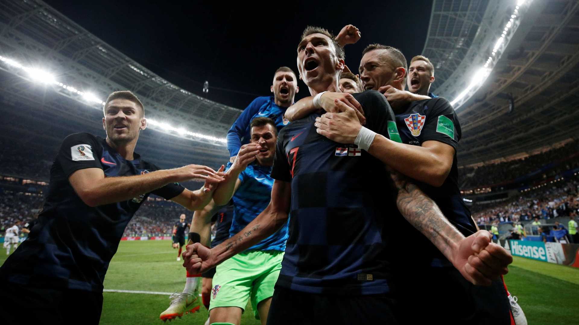 Croácia vence a Inglaterra e vai enfrentar a França na final da Copa