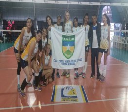 Rondônia tem 100% de aproveitamento no vôlei feminino dos Jogos Escolares