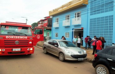 Princípio de incêndio no prédio do CREA/RO assusta funcionários - Vídeo